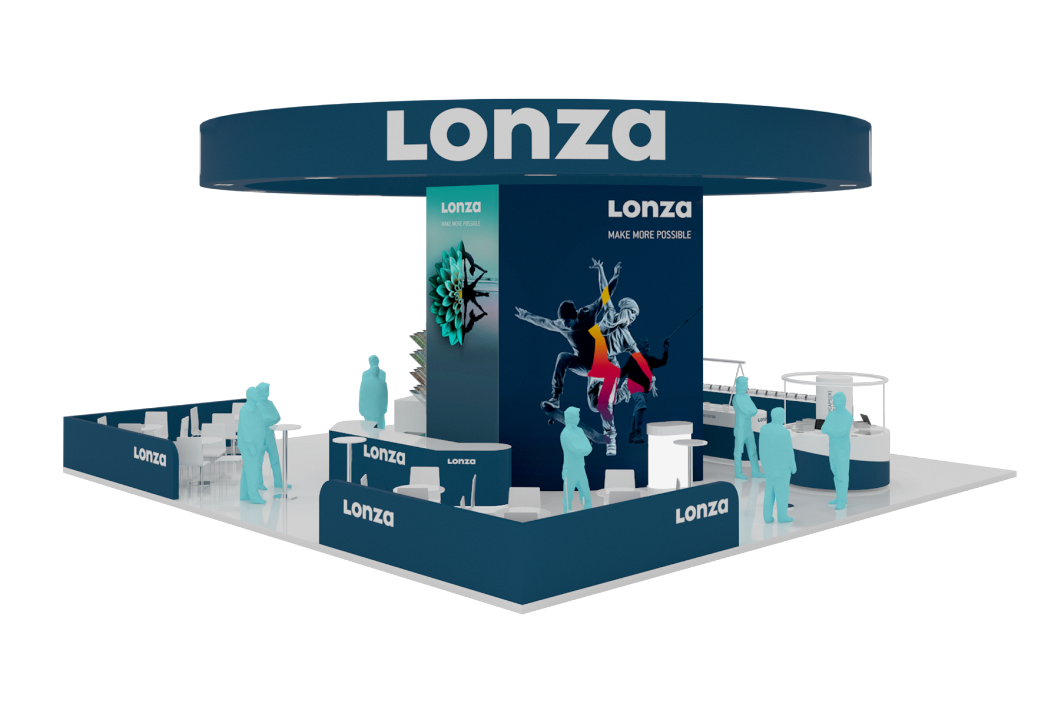 Lonza – Vitafoods Exhibition Visuals gallery image
