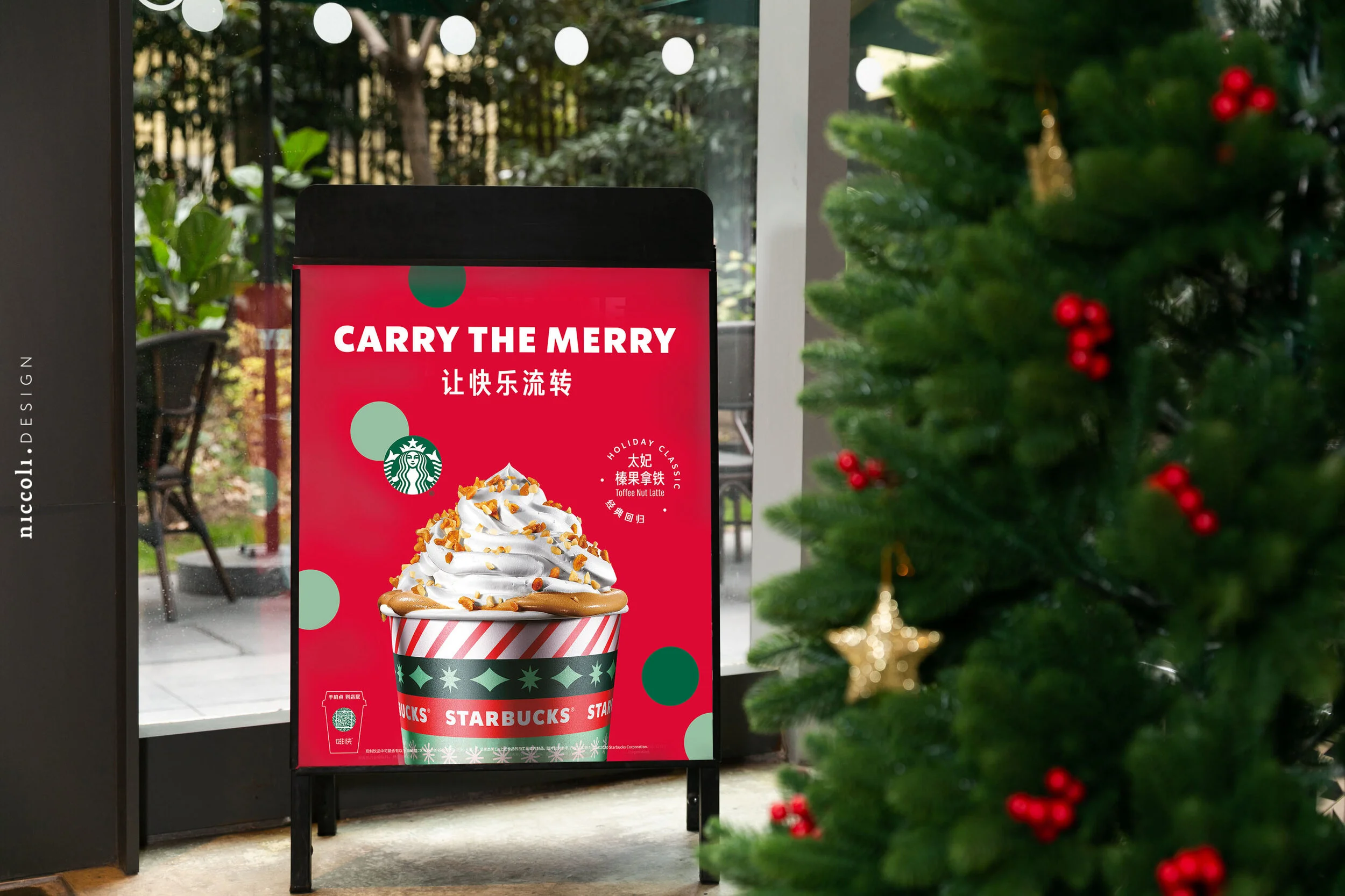 Starbucks – Christmas Campaign — Food & Beverage project by Niccoli Design