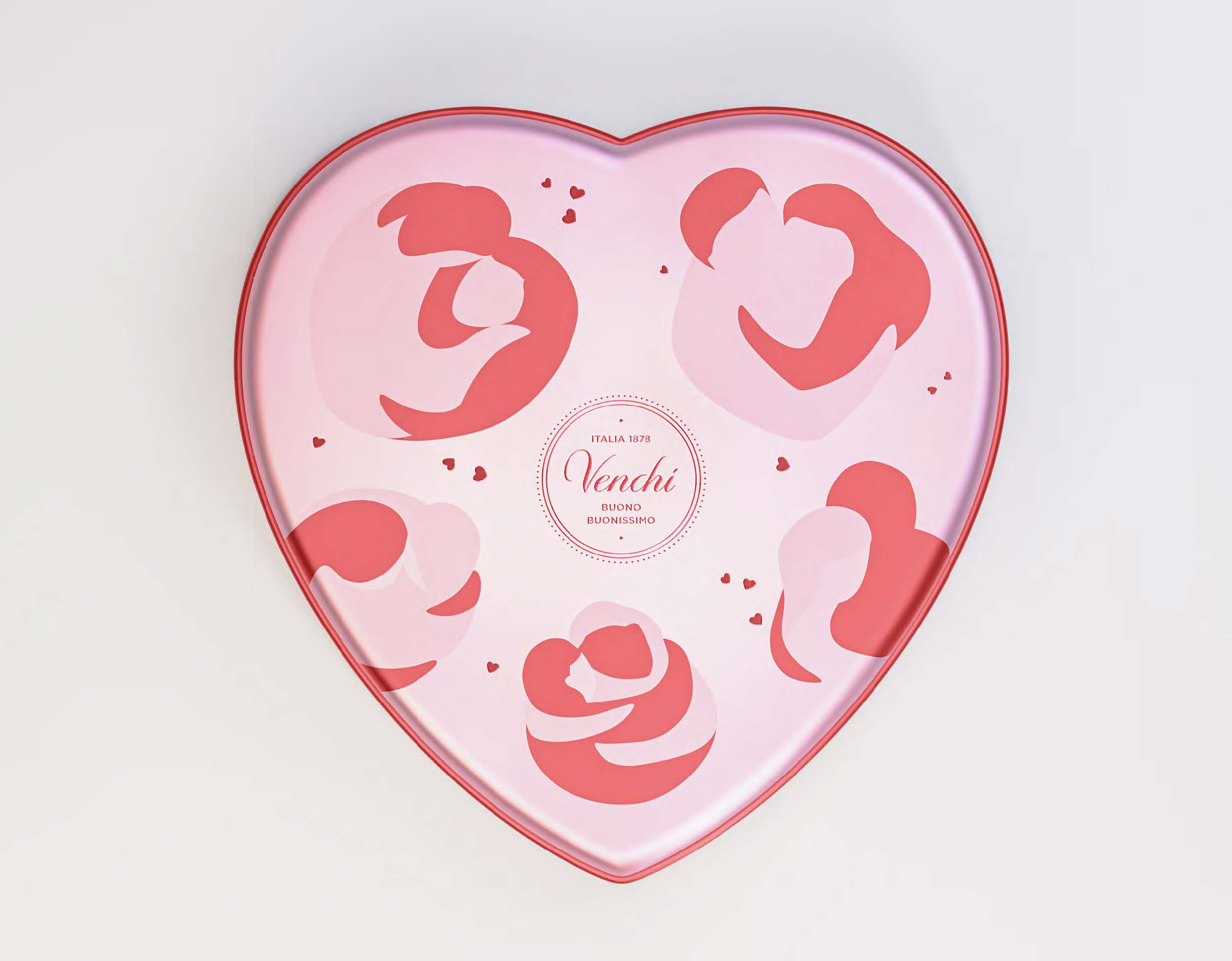 Venchi – Valentine’s Day Gift Box — Food & Beverage project by Niccoli Design