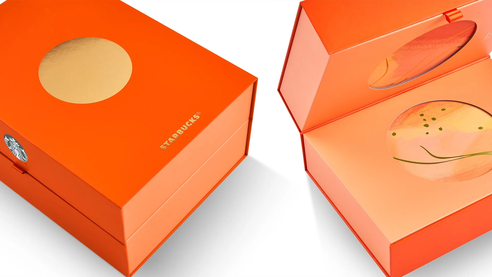 Starbucks mooncake gift box 2022 with art display frame