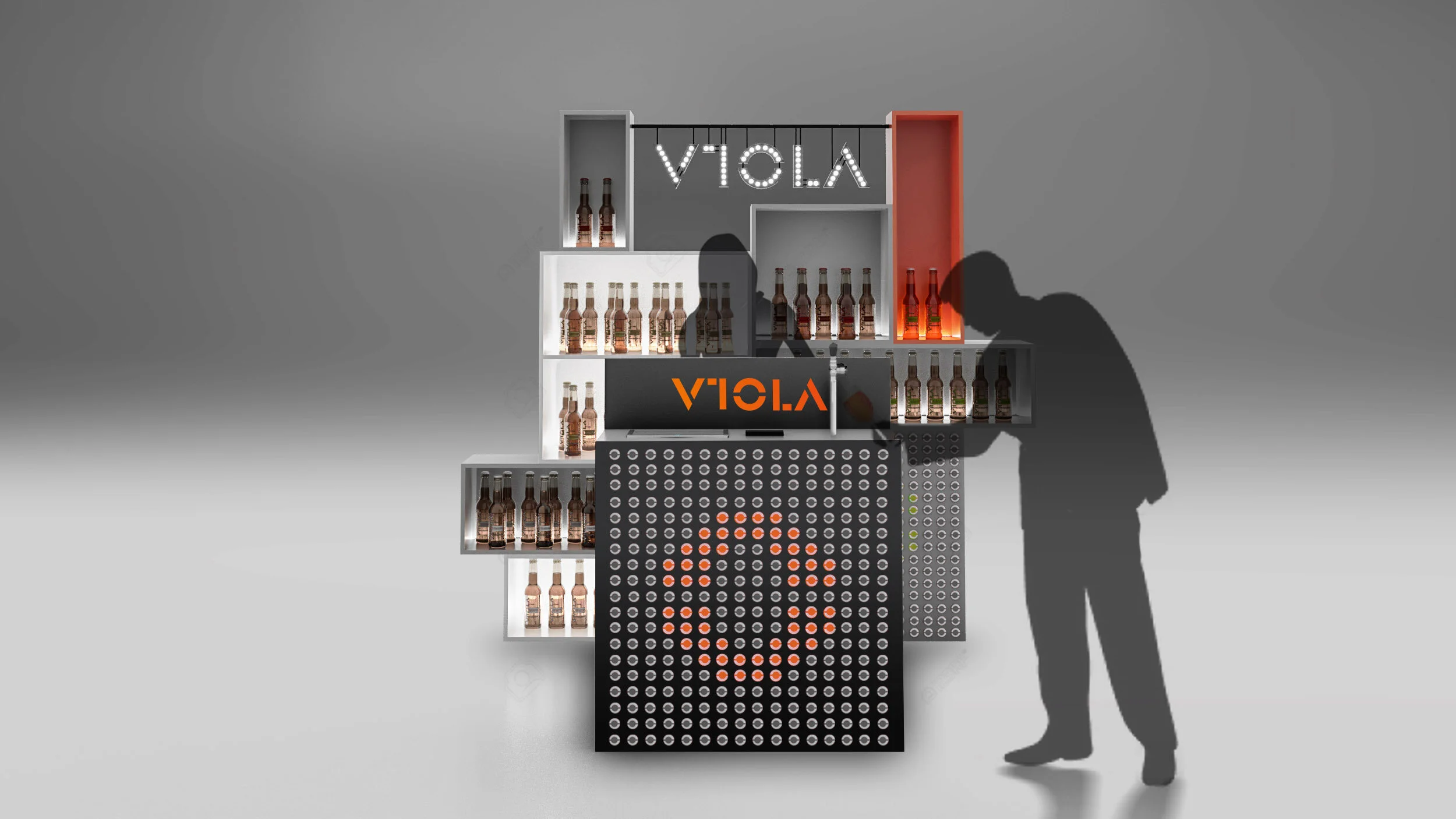 Viola – Point of Experience — Food & Beverage project by Niccoli Design
